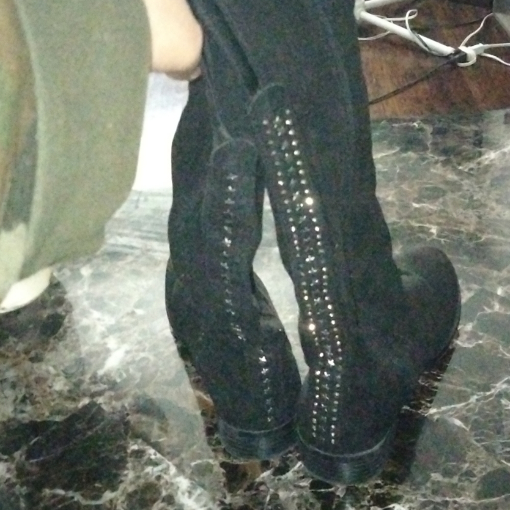 Black Madden girl boots
